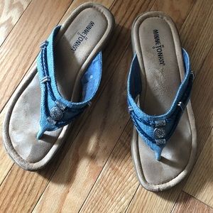 Minnetonka sandals! Size 8, worn twice